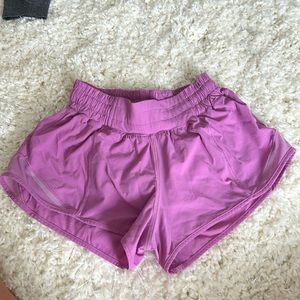 Light purple lululemon shorts size 2
